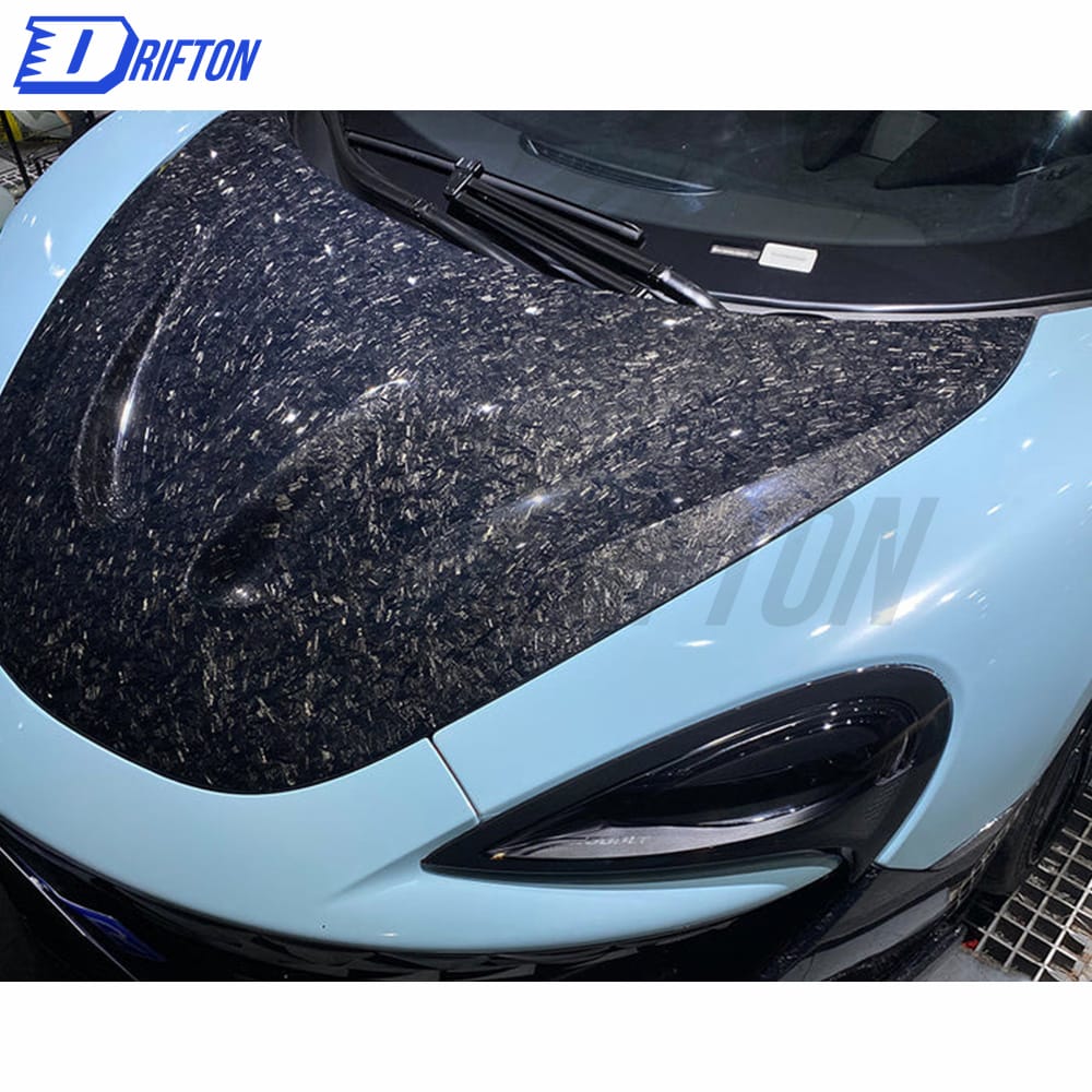 P1 Style Forged Dry Carbon Fiber Hood For Mclaren 570S 570GT 600LT 2015-2020