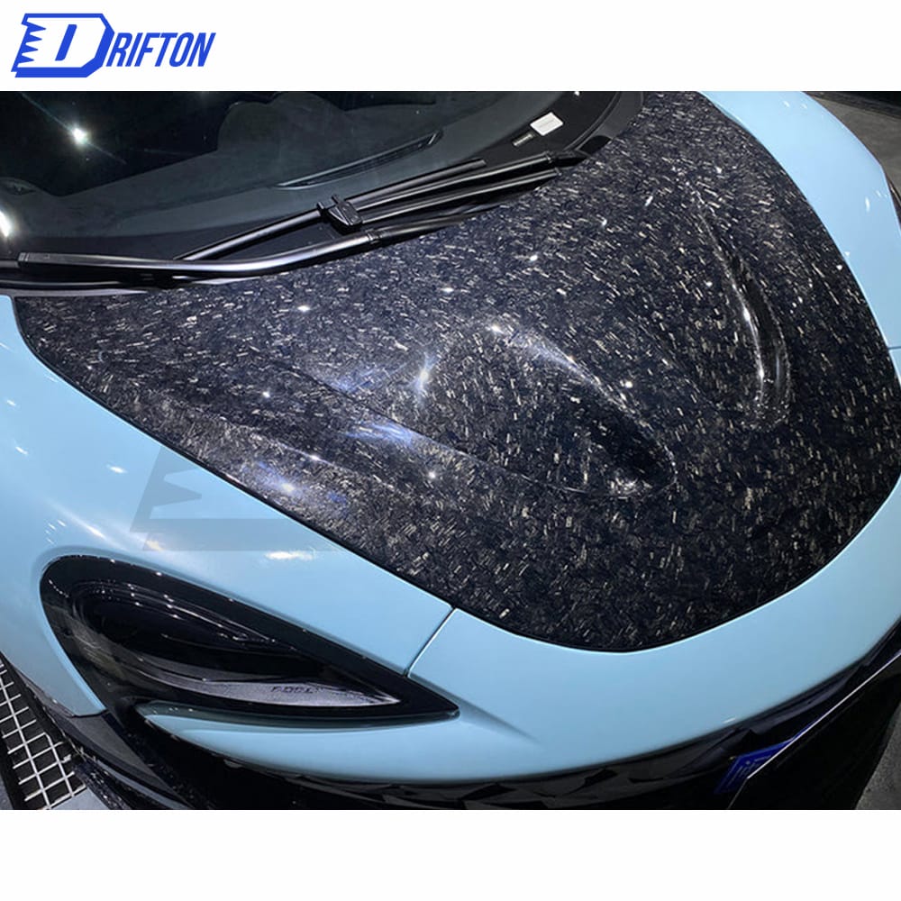 P1 Style Forged Dry Carbon Fiber Hood For Mclaren 570S 570GT 600LT 2015-2020