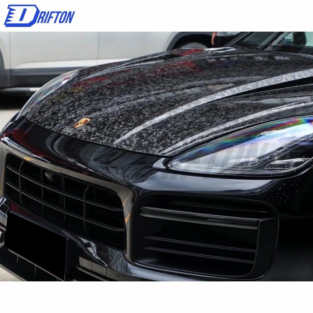 Techart Style Carbon Fiber Hood For Porsche Cayenne 9Y0 2018-2019