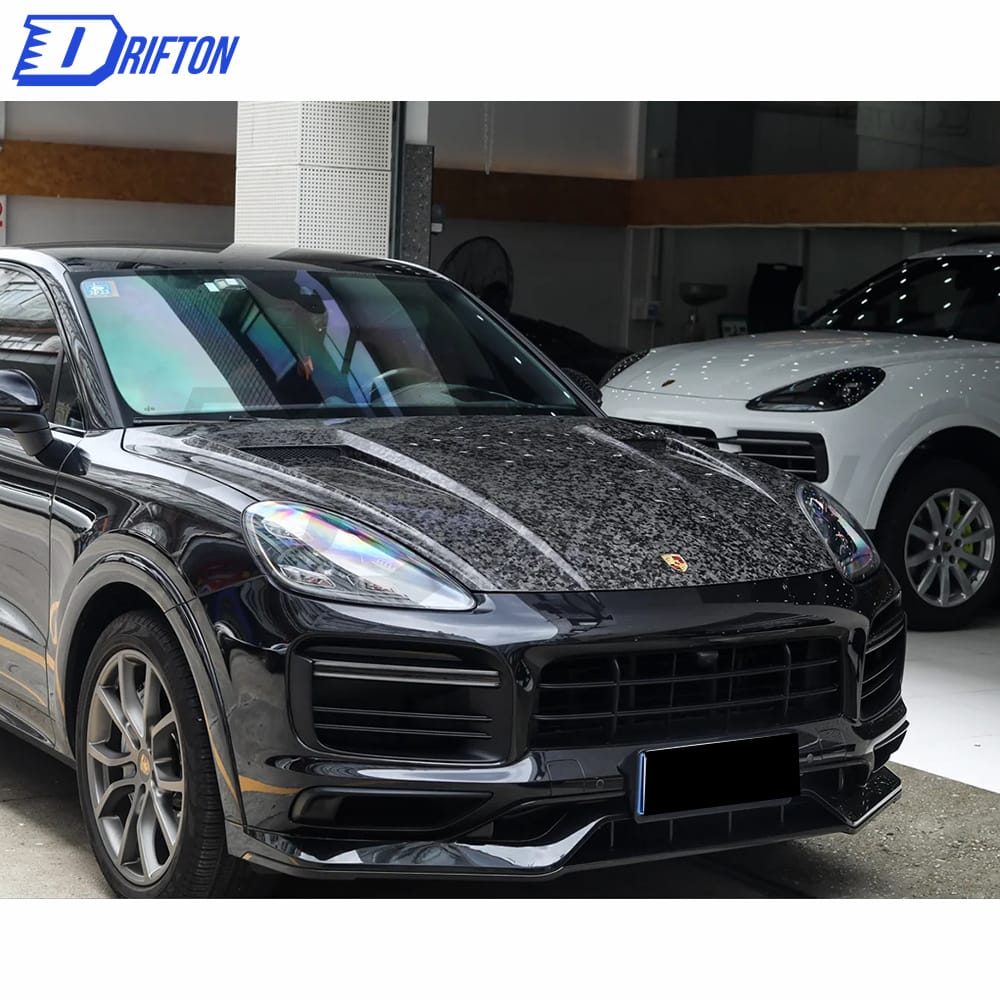 Techart Style Carbon Fiber Hood For Porsche Cayenne 9Y0 2018-2019