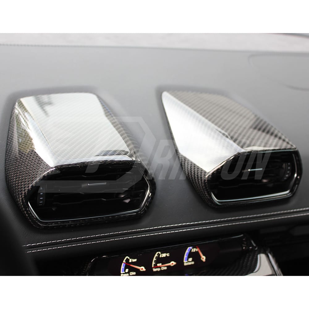 Dry Carbon Fiber AC Cover For Lamborghini Huracan LP610 LHD 2014-2018