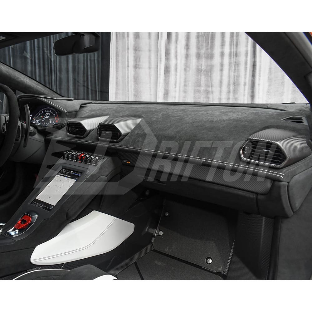 Dry Carbon Fiber AC Cover For Lamborghini Huracan LP610 LHD 2014-2018