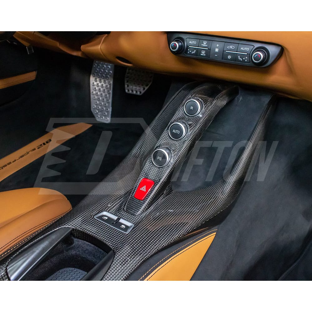 Dry Carbon Fiber Central Bridge For Ferrari 812