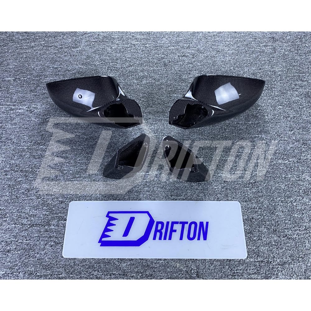 Dry Carbon Fiber Mirror Caps For Ferrari 488 GTB 2015-2018