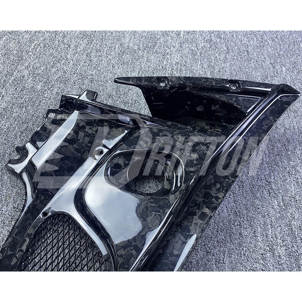 Dry Forged Carbon Fiber Front Trunk Boot Lid Cover Kit For Lamborghini Huracan LP610-4