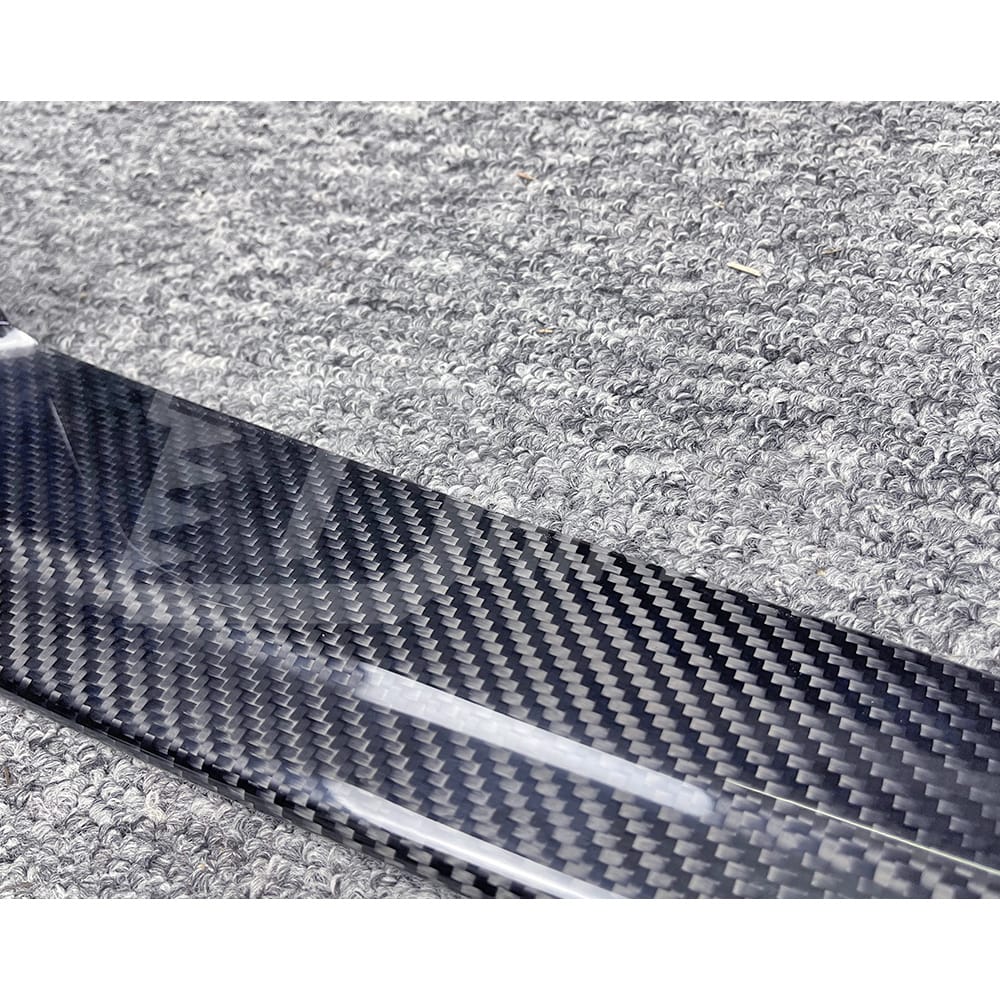 OEM Style Dry Carbon Fiber Front Bumper Vent Cover Trim For Porsche 911 992 Carrera 2019-2023