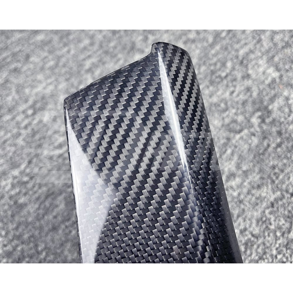 OEM Style Dry Carbon Fiber Front Bumper Vent Cover Trim For Porsche 911 992 Carrera 2019-2023