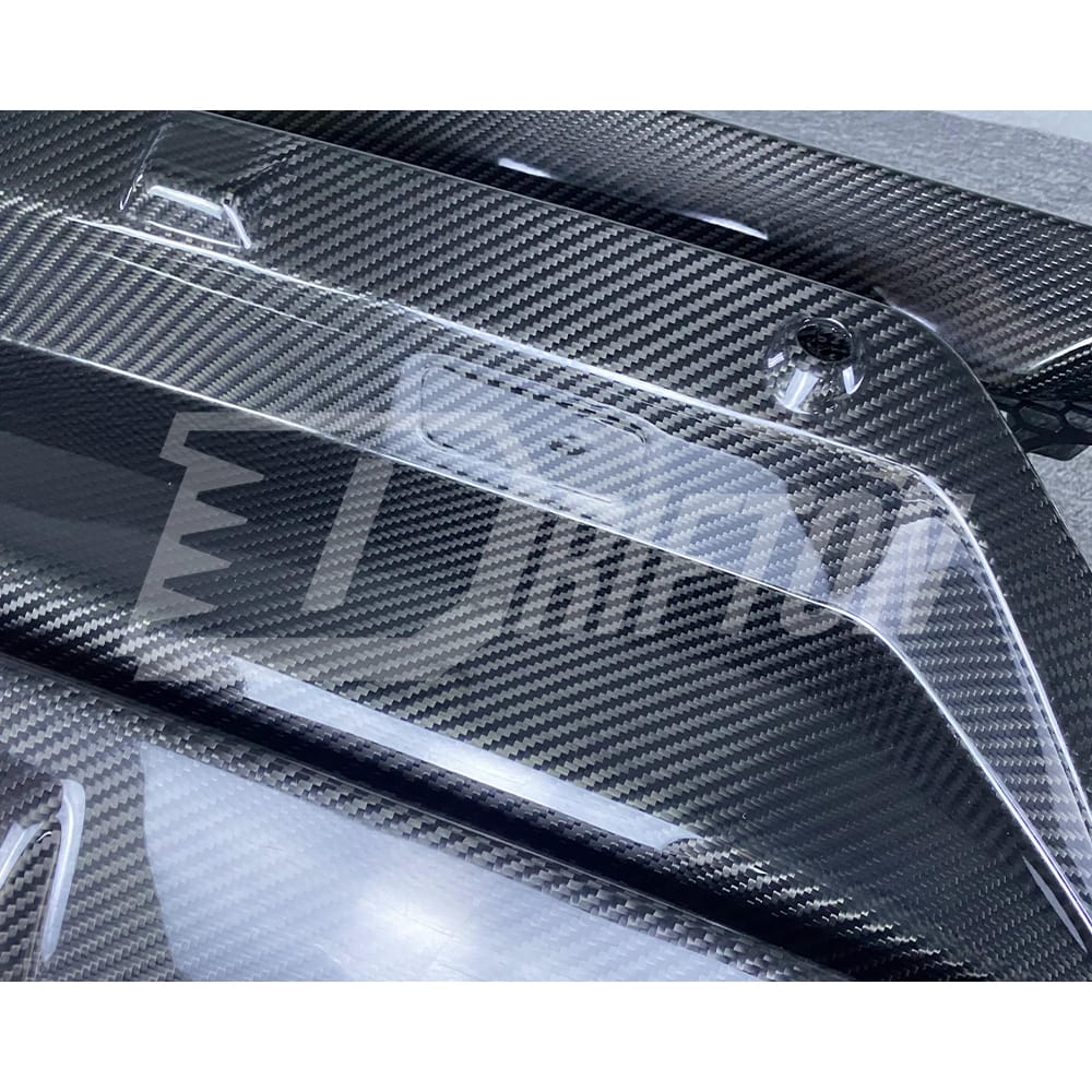 Performance Style Half Dry Carbon Fiber Rear Bumper For Lamborghini Huracan LP610-4 LP580 2014-2016