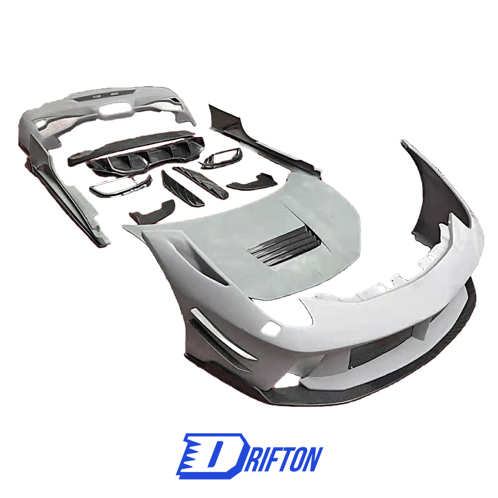 Prior Design Style Glass Fiber Car Body Kit For Ferrari 458 2011-2016