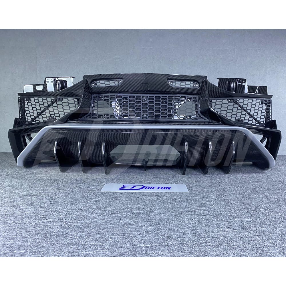 SV Style Dry Carbon Fiber Rear Bumper For Lamborghini Aventador LP700-4 LP720 LP750 2011-2015