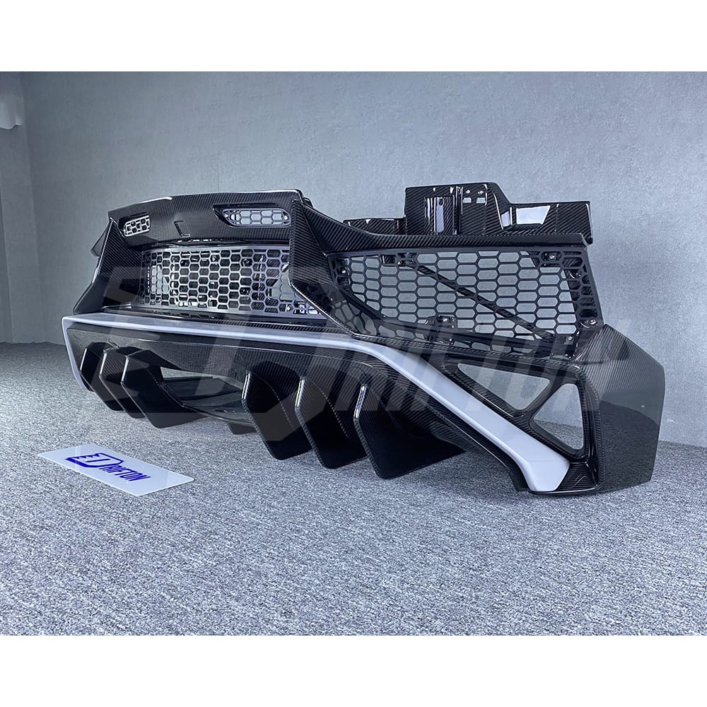 SV Style Dry Carbon Fiber Rear Bumper For Lamborghini Aventador LP700-4 LP720 LP750 2011-2015