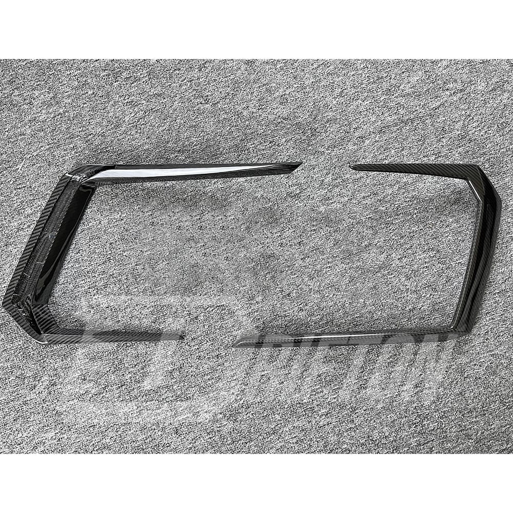 TC Style Dry Carbon Fiber Front Bumper Vent Canard For Lamborghini URUS