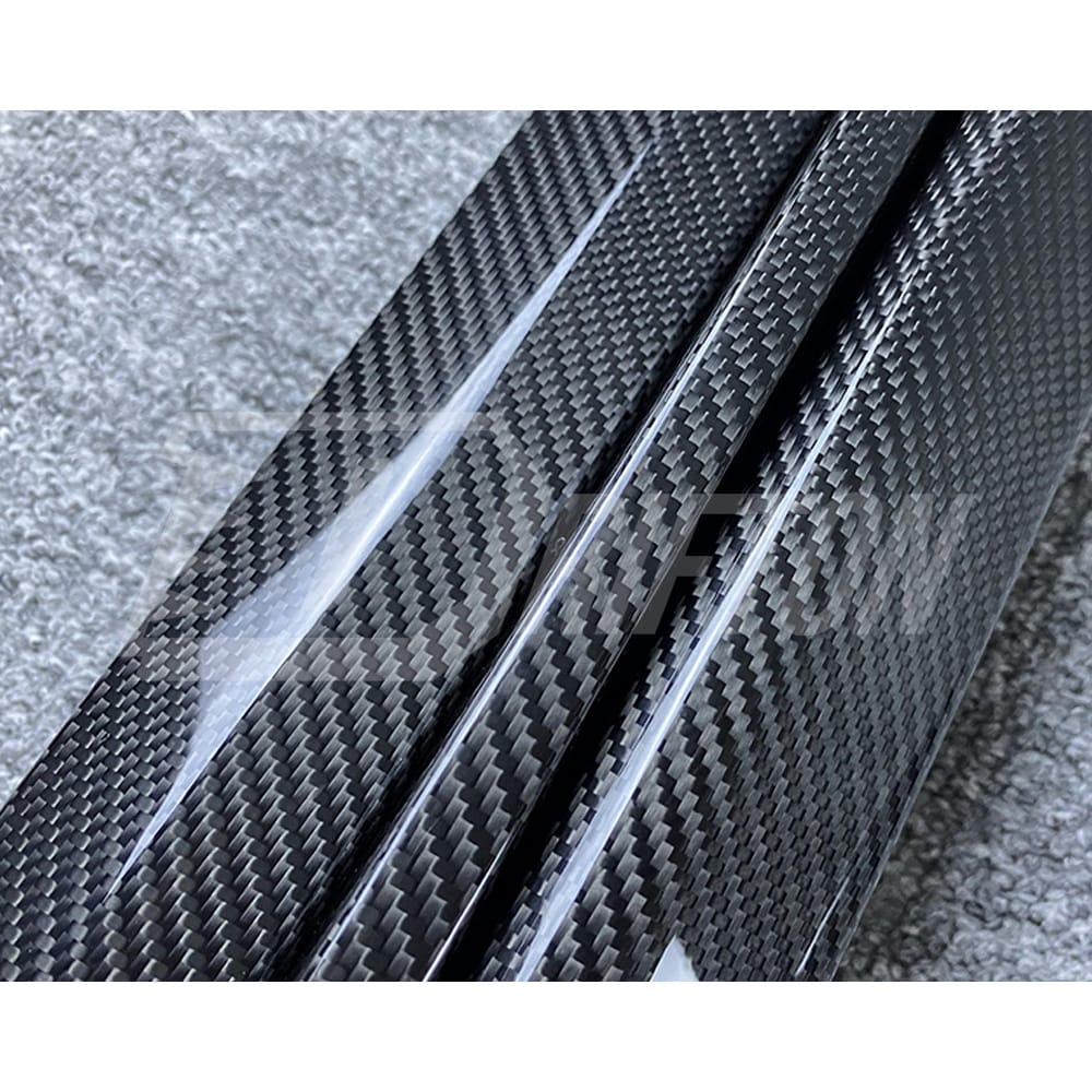 TechArt Style Dry Carbon FIber Side Skirt For Porsche 911 992 Turbo S 2019-2023