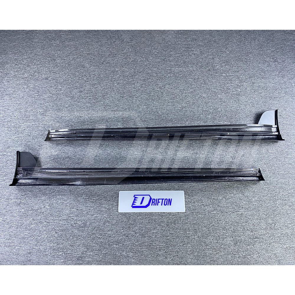 TechArt Style Dry Carbon FIber Side Skirt For Porsche 911 992 Turbo S 2019-2023