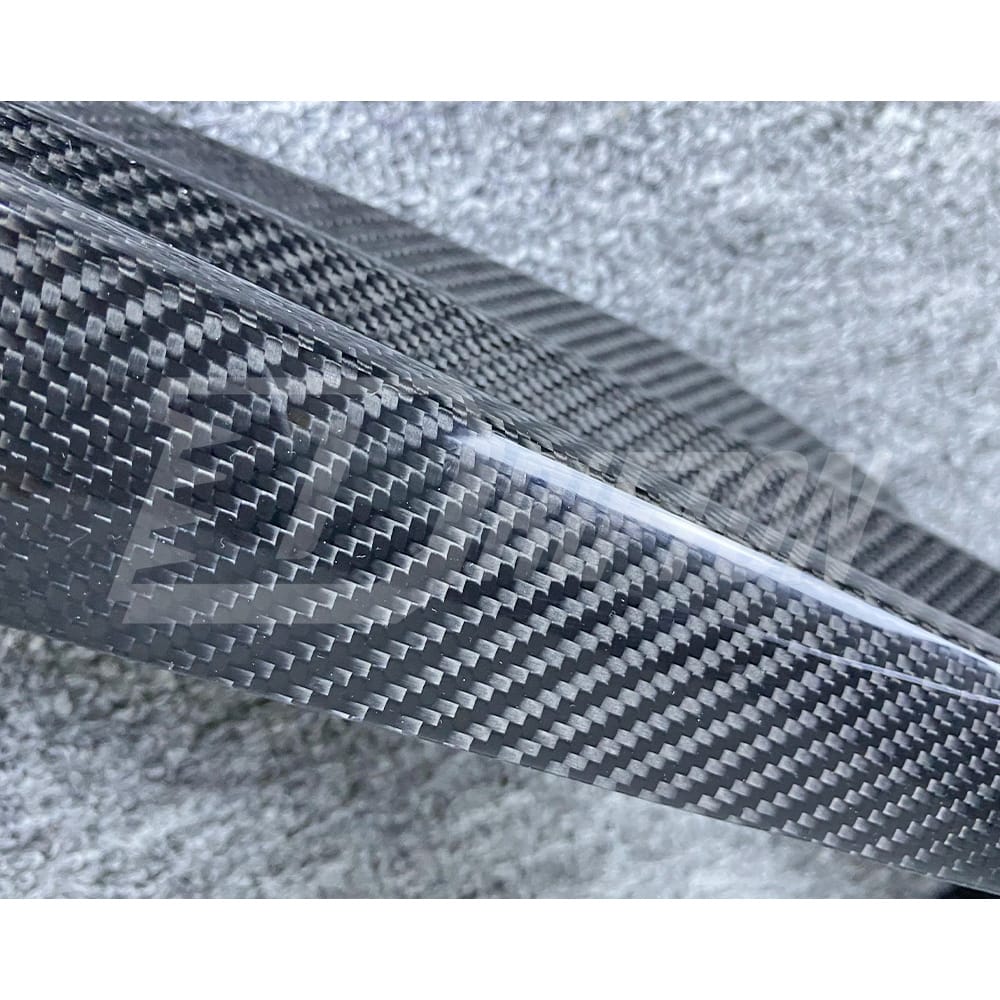TechArt Style Dry Carbon Fiber With Portion Primer Front Bumper For Porsche 911 992 Turbo S Carrera 2019-2023