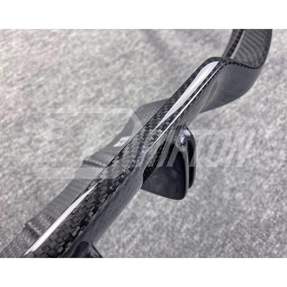 Techart Style Dry Carbon Fiber Rear Diffuser For Porsche 911 992 Carrera S 2019-2023