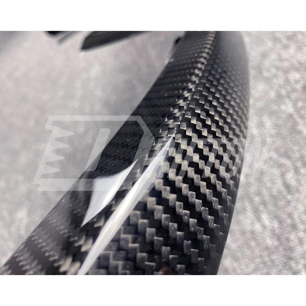 Techart Style Dry Carbon Fiber Rear Diffuser For Porsche 911 992 Carrera S 2019-2023