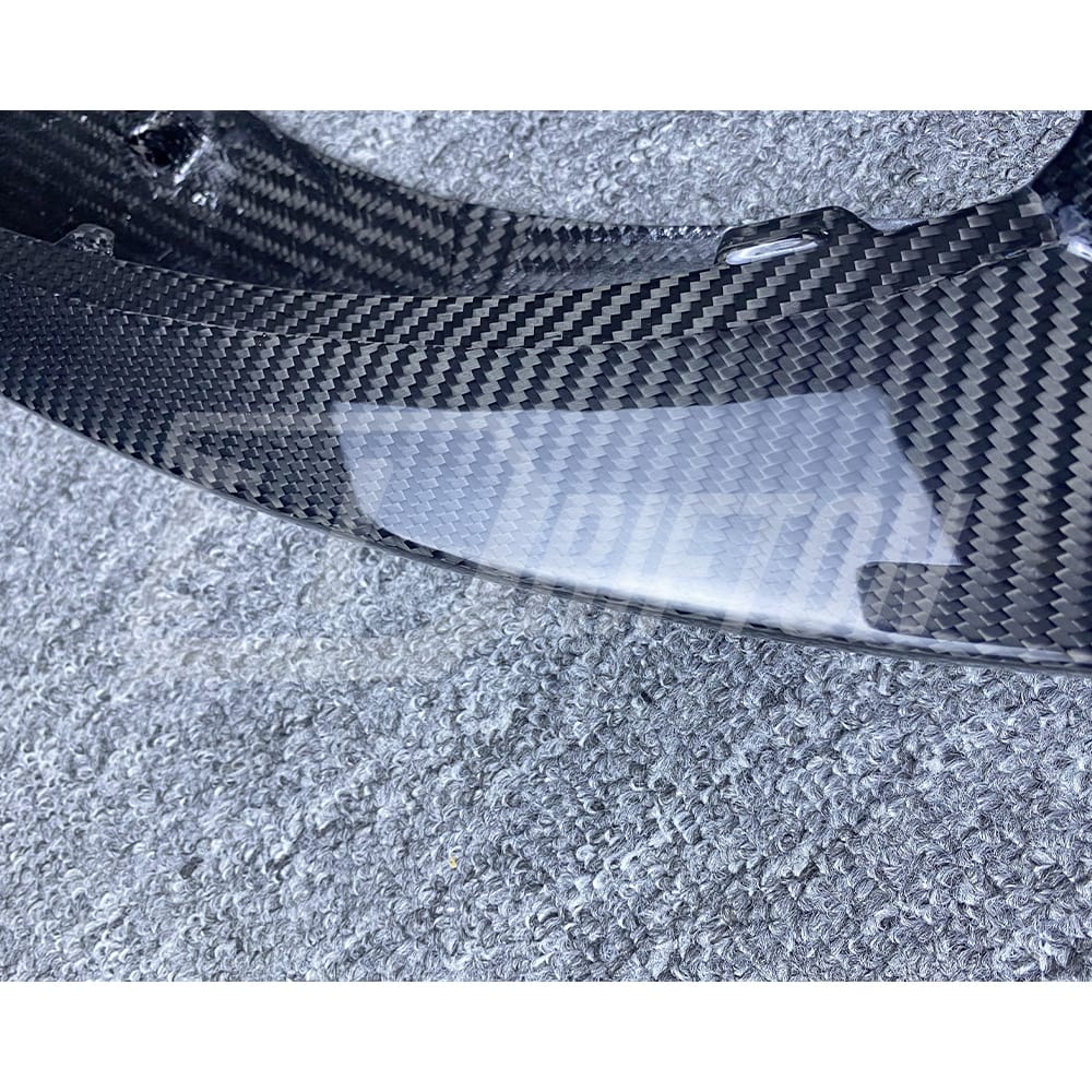 Techart Style Dry Carbon Fiber Rear Diffuser For Porsche 911 992 Turbo S 2019-2023