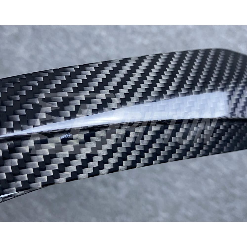 Techart Style Dry Carbon Fiber Rear Splitter For Porsche 911 992 Turbo S 2019-2023