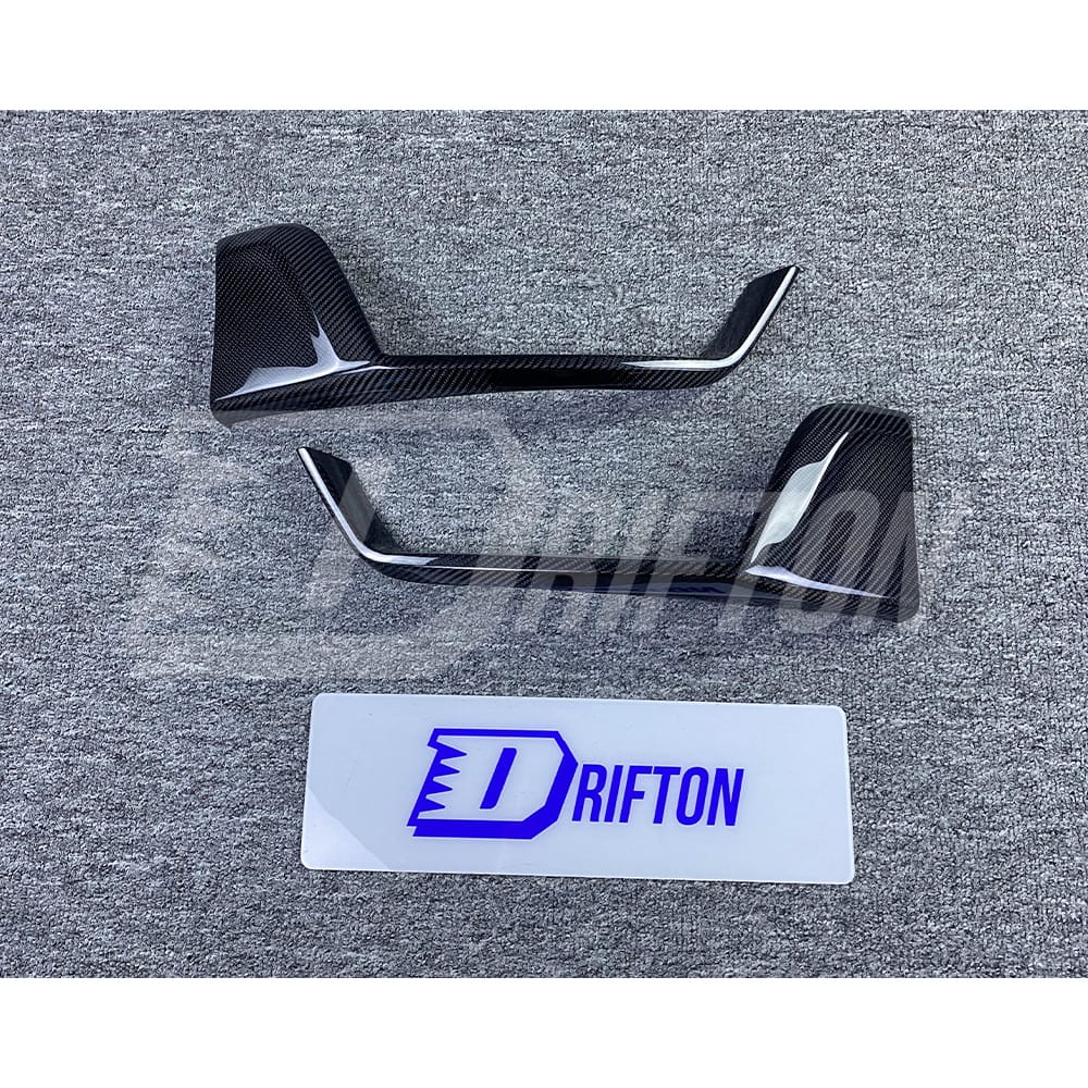 Techart Style Dry Carbon Fiber Rear Splitter For Porsche 911 992 Turbo S 2019-2023