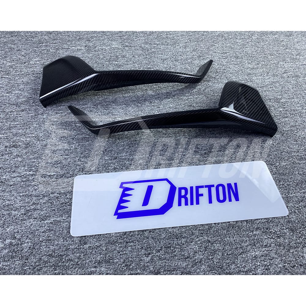 Techart Style Dry Carbon Fiber Rear Splitter For Porsche 911 992 Turbo S 2019-2023