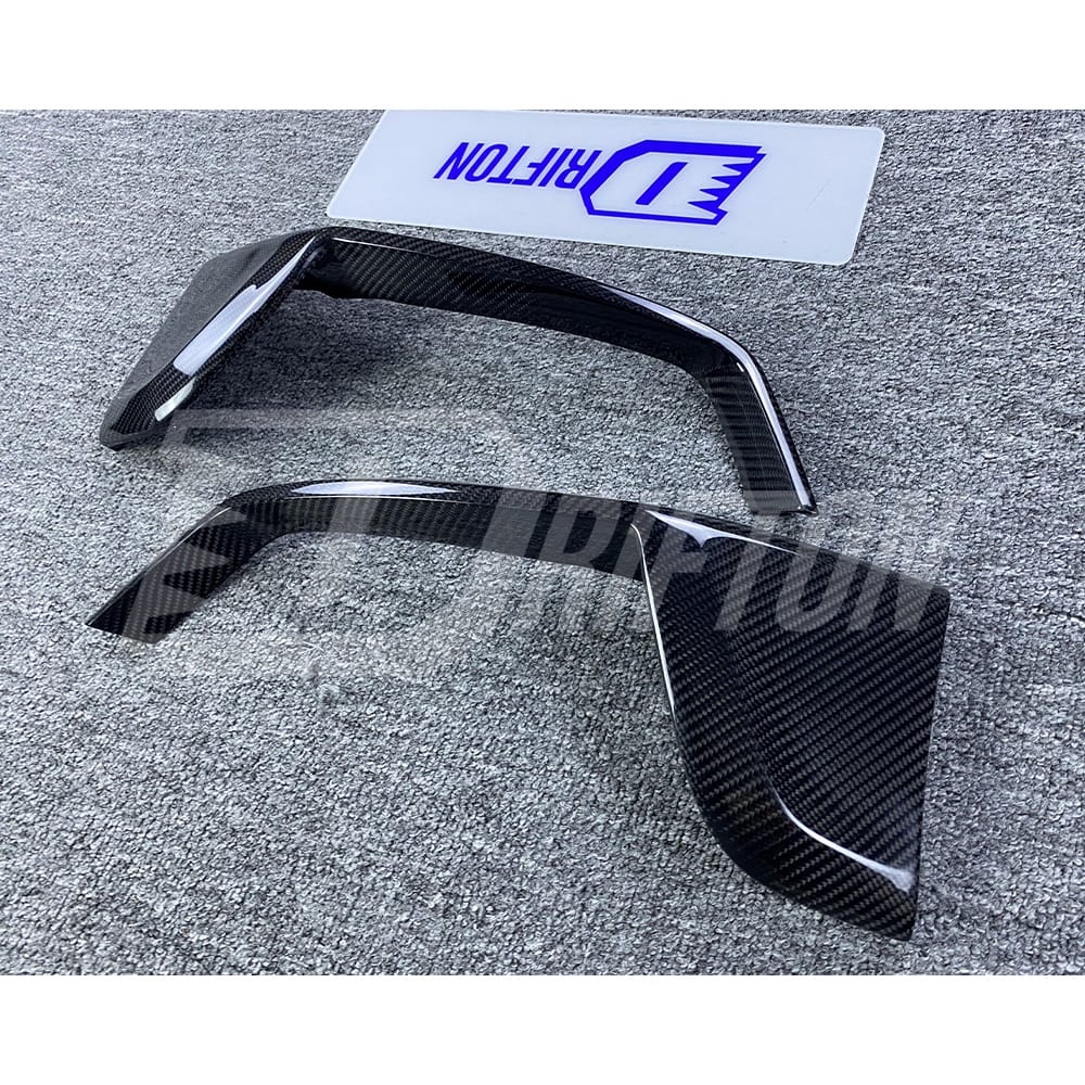 Techart Style Dry Carbon Fiber Rear Splitter For Porsche 911 992 Turbo S 2019-2023