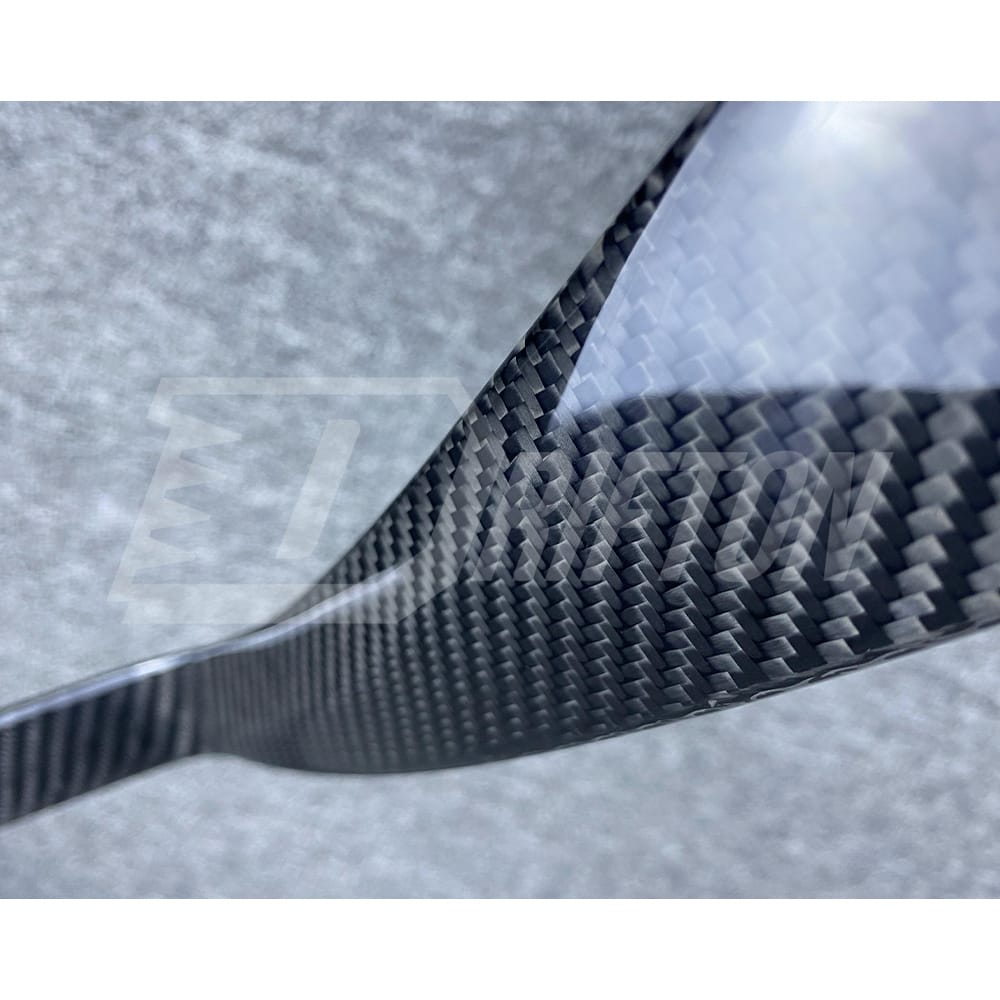 Techart Style Dry Carbon Fiber Rear Splitter For Porsche 911 992 Turbo S 2019-2023