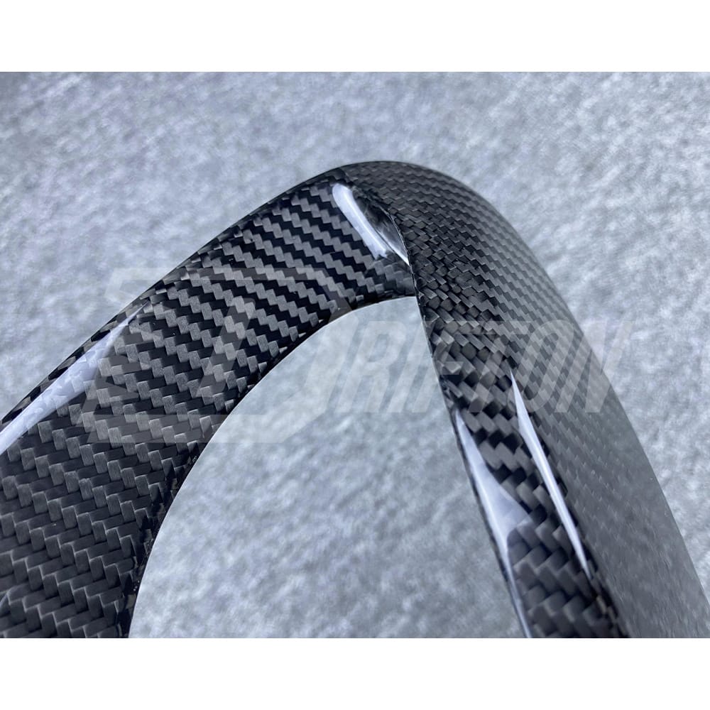 Techart Style Dry Carbon Fiber Side Vent Air Inlet Trims For Porsche 911 992 Turbo S 2019-2023