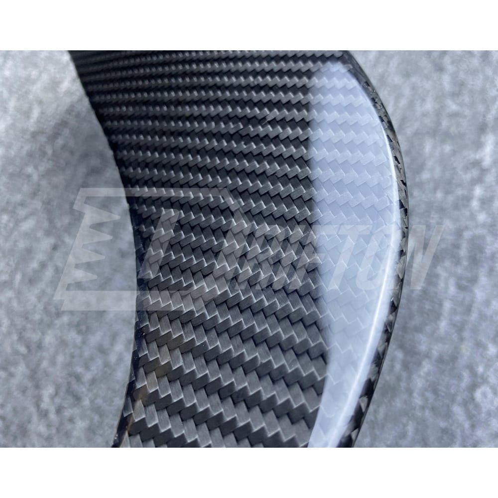 Techart Style Dry Carbon Fiber Side Vent Air Inlet Trims For Porsche 911 992 Turbo S 2019-2023