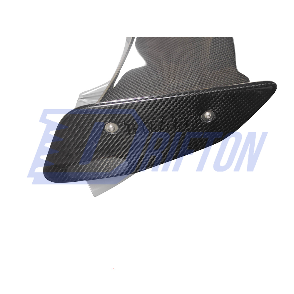 Techart Style Dry Carbon Fiber With Portion Primer Rear Spoiler For Porsche 911 992 Carrera S 2019-2023