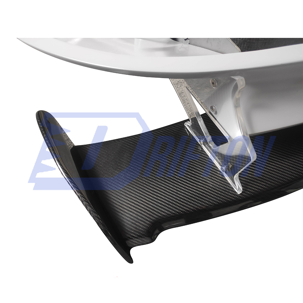 Techart Style Dry Carbon Fiber With Portion Primer Rear Spoiler For Porsche 911 992 Carrera S 2019-2023