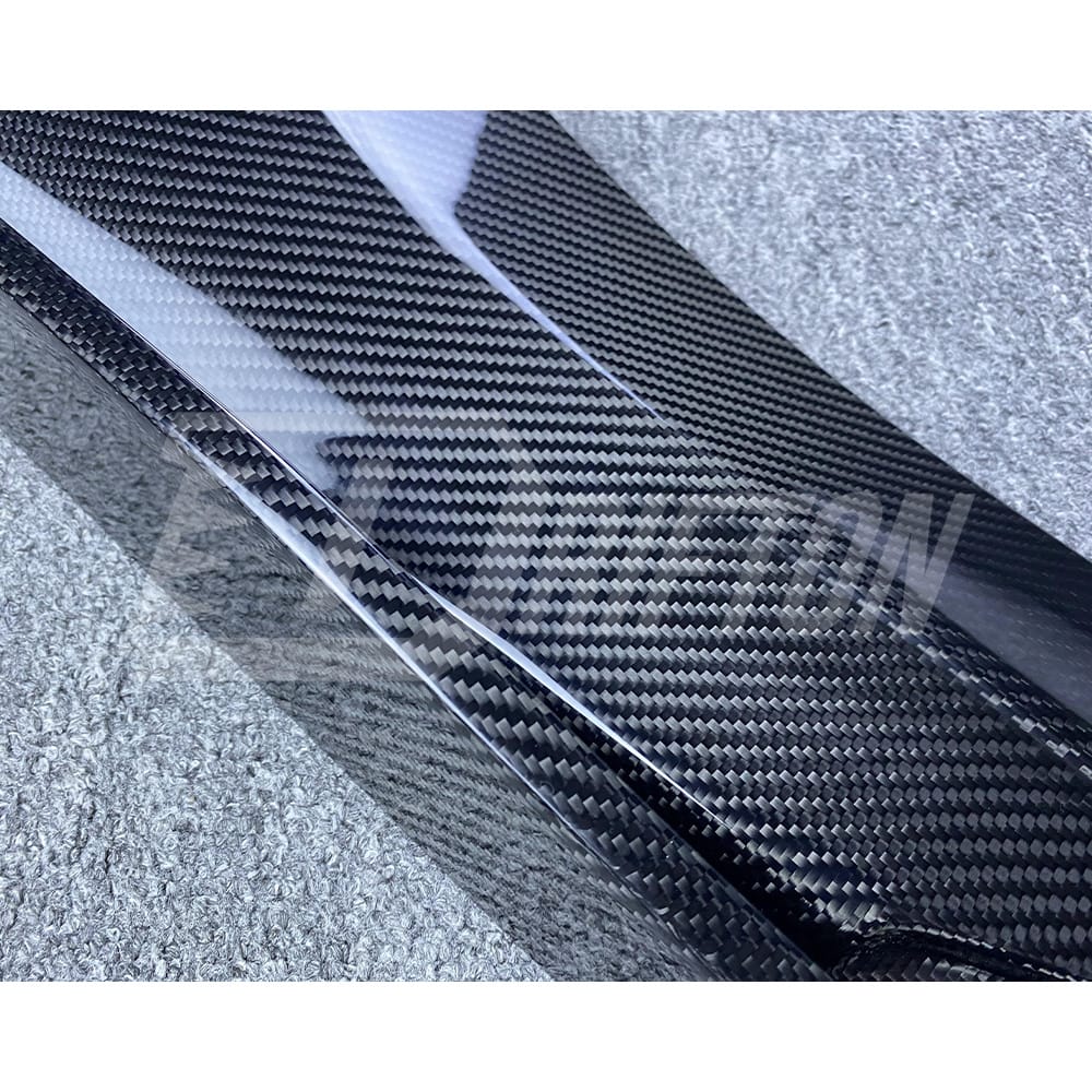 TopCar Style Dry Carbon Fiber Side Skirt For Porsche 911 992 Carrera S 2019-2023