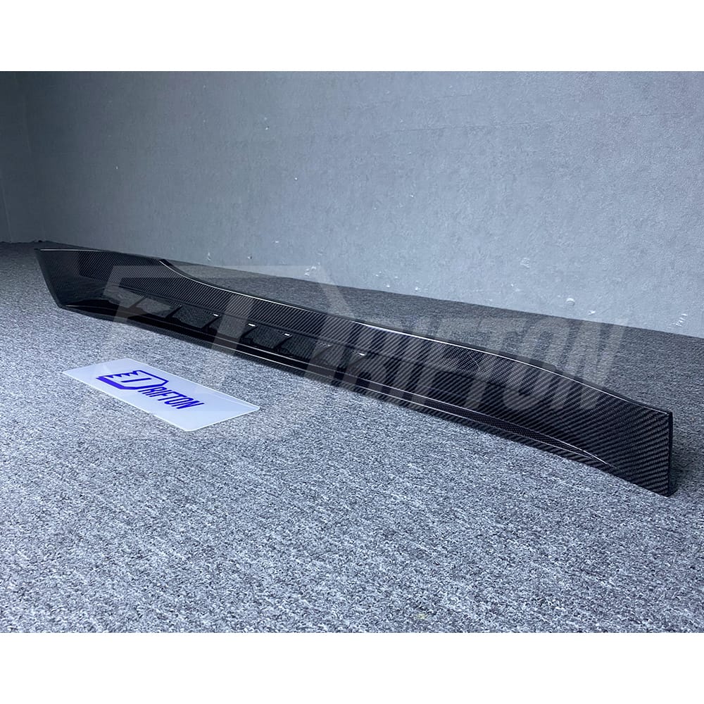 TopCar Style Dry Carbon Fiber Side Skirt For Porsche 911 992 Carrera S 2019-2023