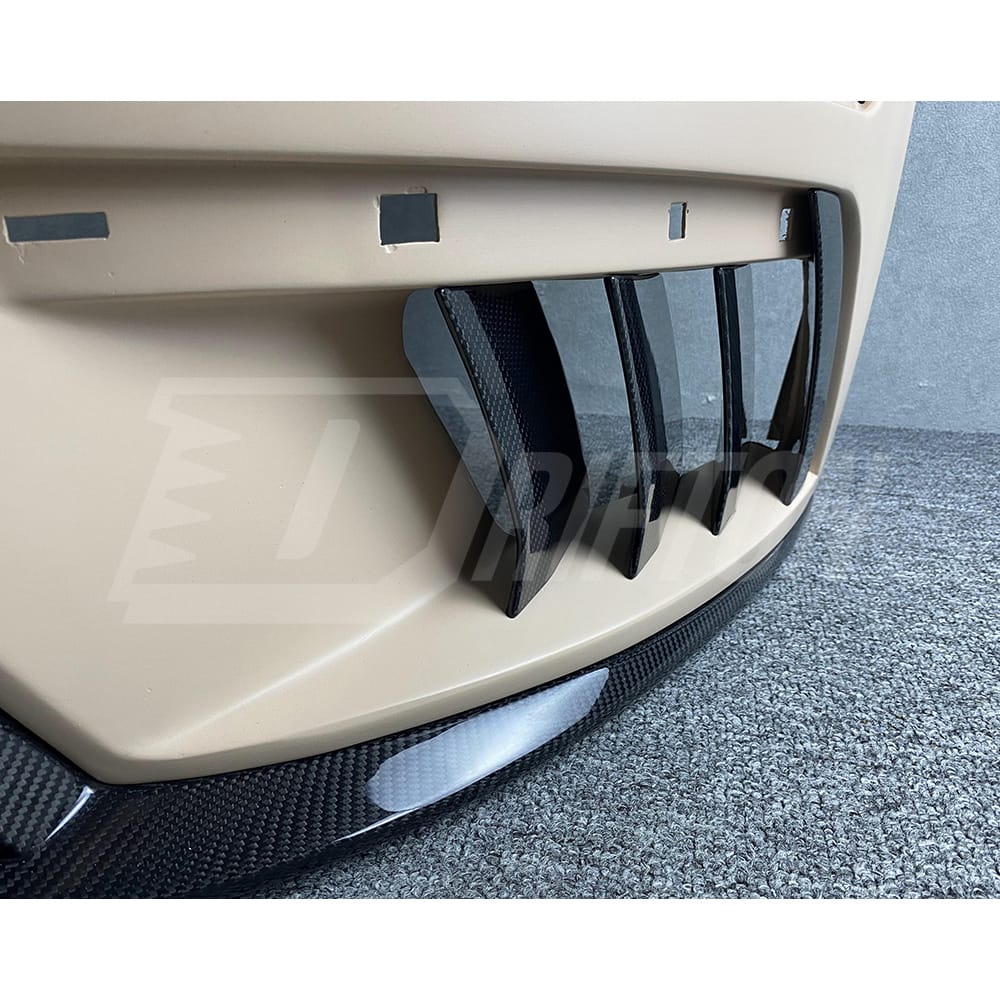 TopCar Style Dry Carbon Fiber With Portion Primer Rear Bumper For Porsche 911 992 Carrera S 2019-2023