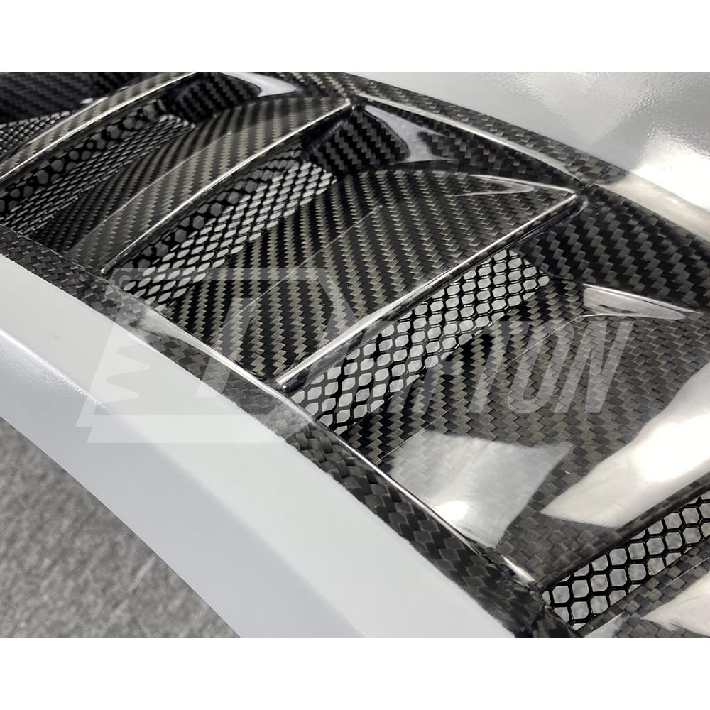 Vorsteiner-Style Half Dry Carbon Fiber Front Fender For Huracan LP610-4 LP580 2014-2018