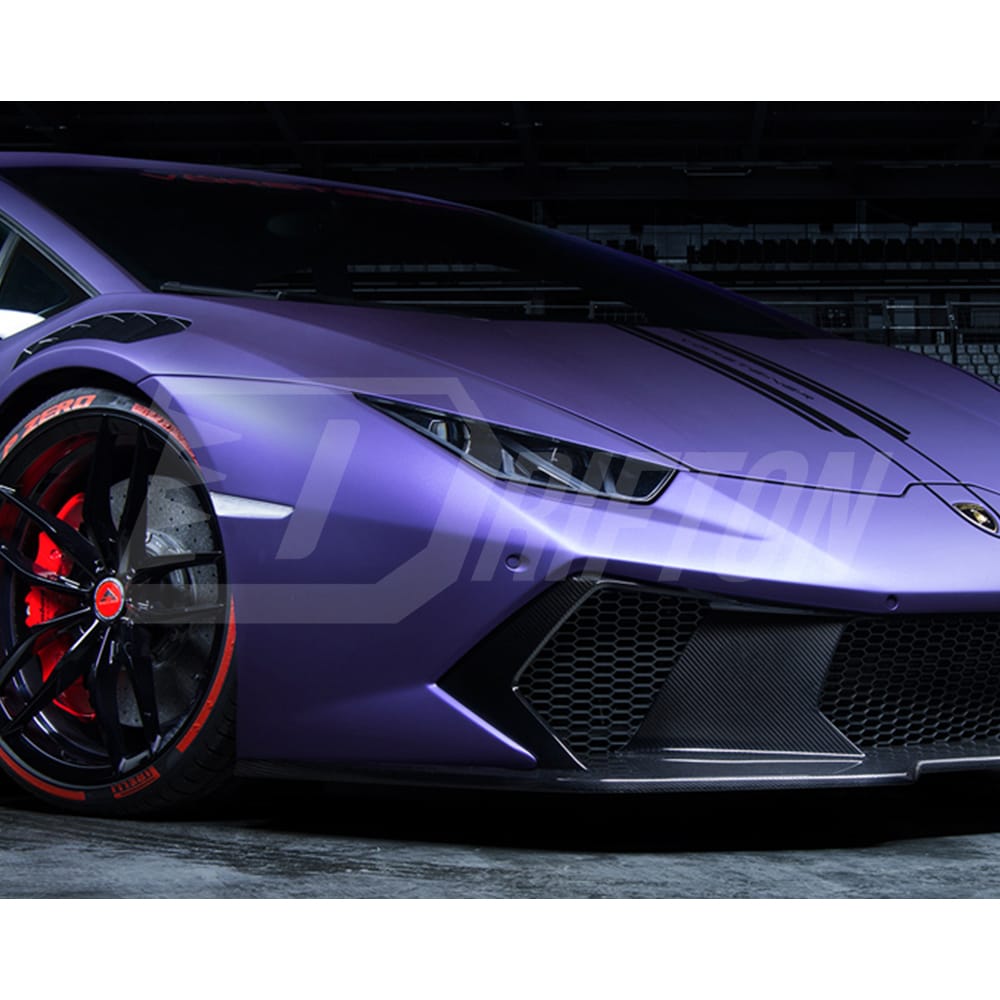 Vorsteiner-Style Half Dry Carbon Fiber Front Fender For Huracan LP610-4 LP580 2014-2018
