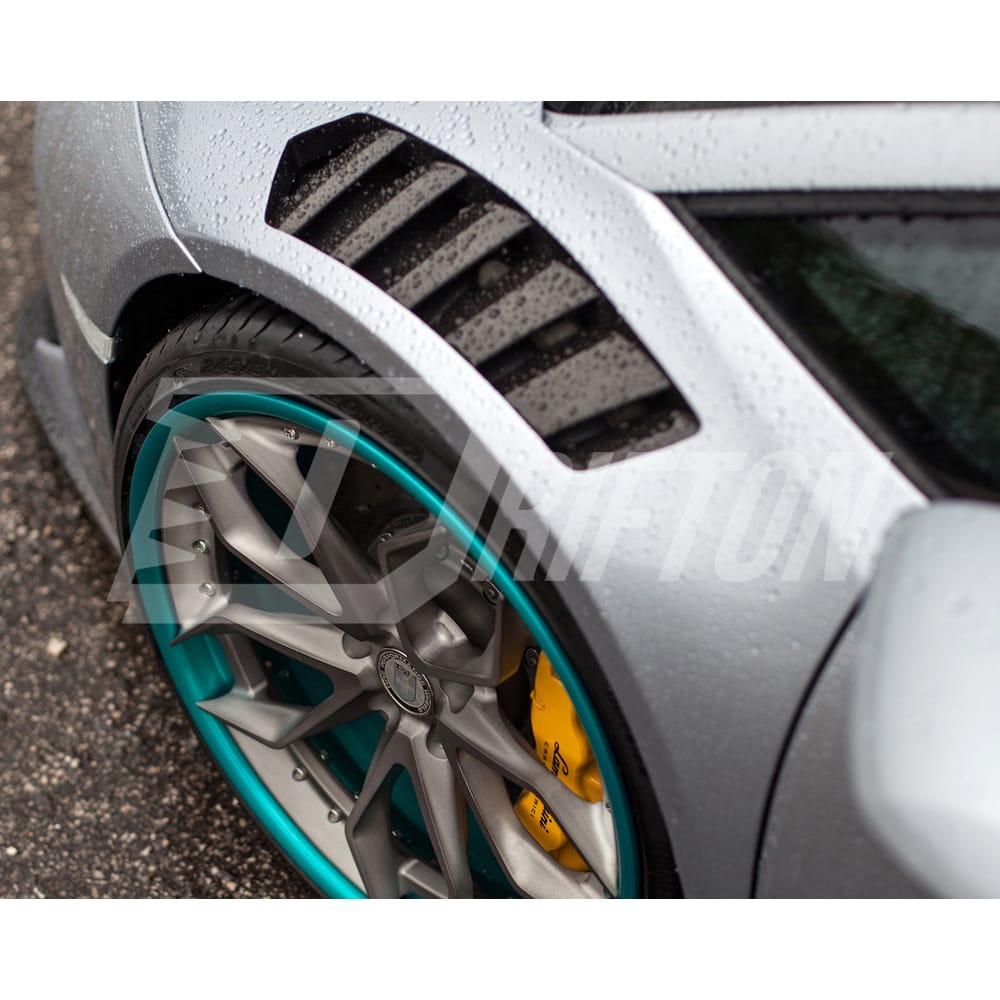 Vorsteiner-Style Half Dry Carbon Fiber Front Fender For Huracan LP610-4 LP580 2014-2018