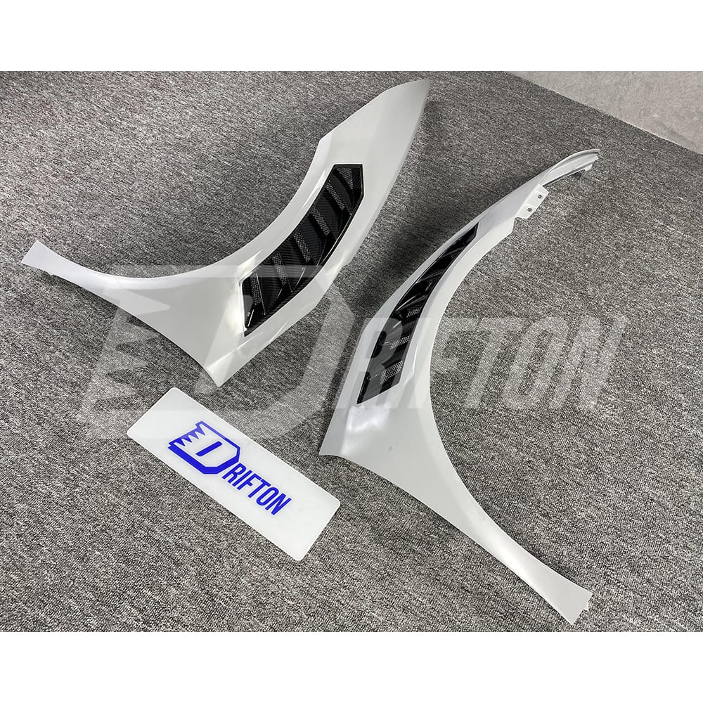 Vorsteiner-Style Half Dry Carbon Fiber Front Fender For Huracan LP610-4 LP580 2014-2018