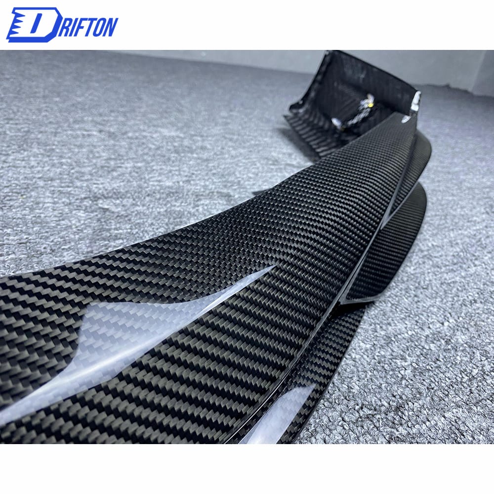 Z007 Style Dry Carbon Fiber Front Lip For Porsche 911 992 Carrera S 2019-2023