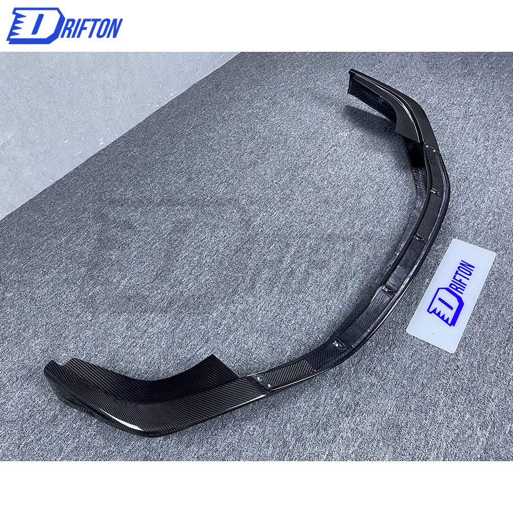 Z007 Style Dry Carbon Fiber Front Lip For Porsche 911 992 Carrera S 2019-2023