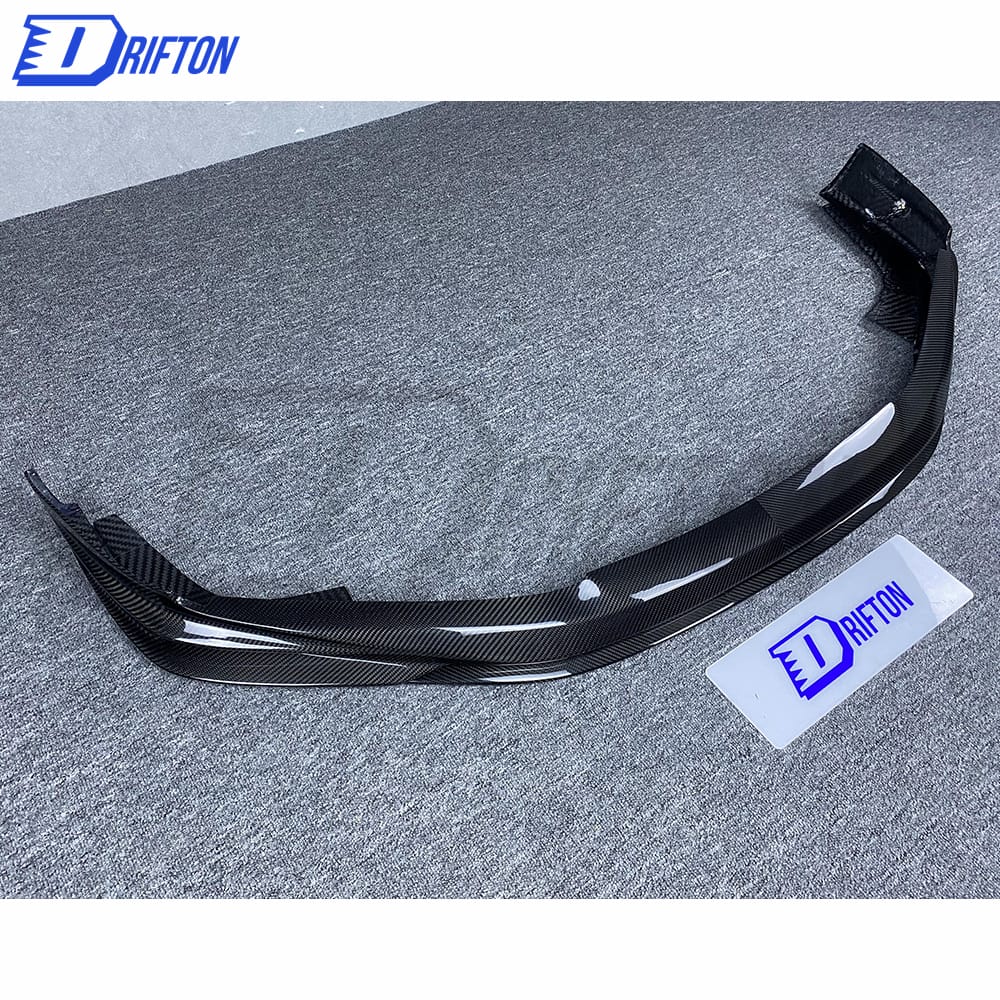 Z007 Style Dry Carbon Fiber Front Lip For Porsche 911 992 Carrera S 2019-2023