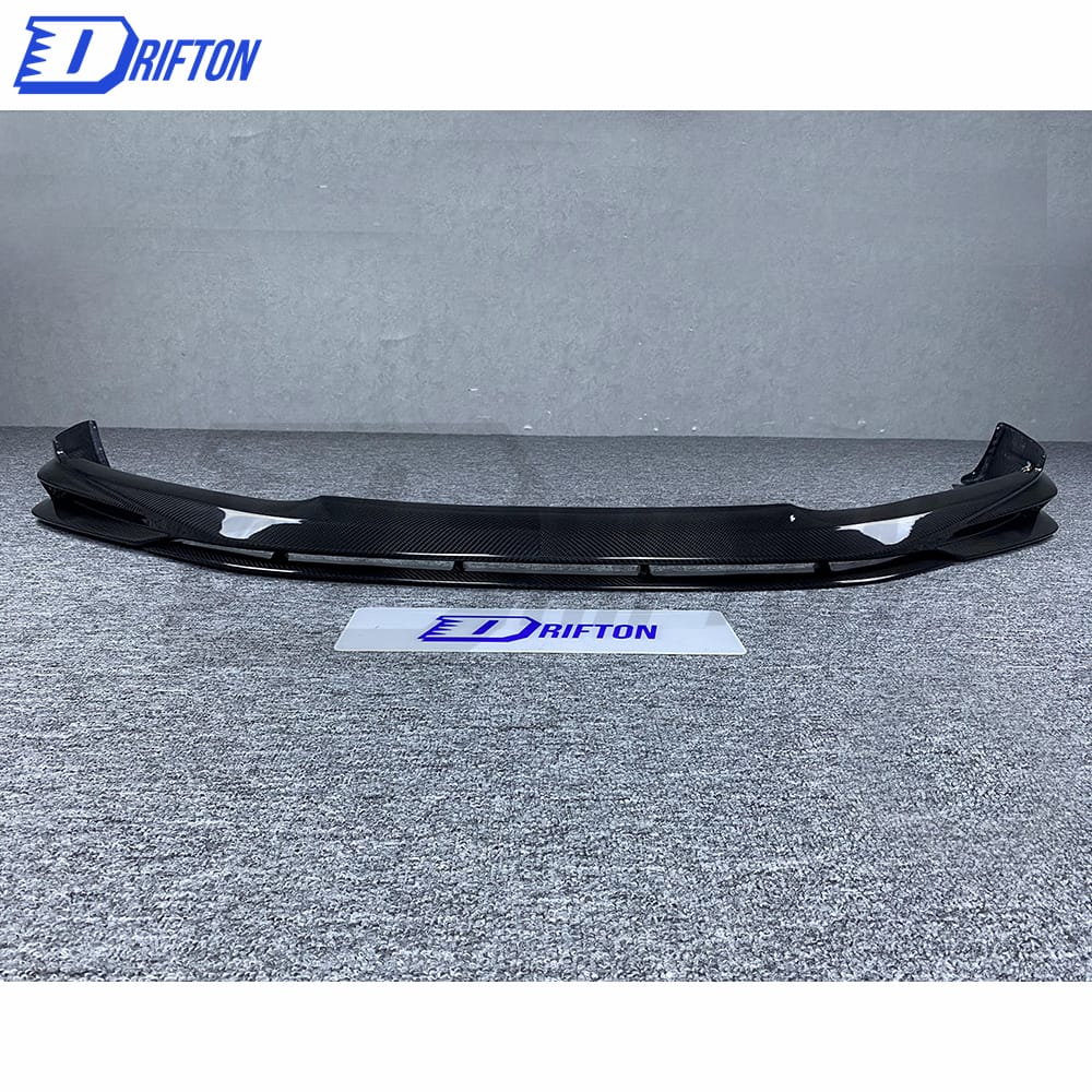Z007 Style Dry Carbon Fiber Front Lip For Porsche 911 992 Carrera S 2019-2023