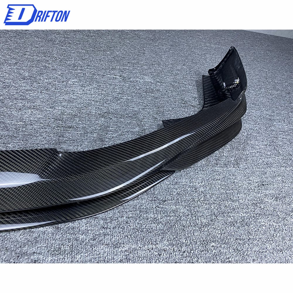 Z007 Style Dry Carbon Fiber Front Lip For Porsche 911 992 Carrera S 2019-2023