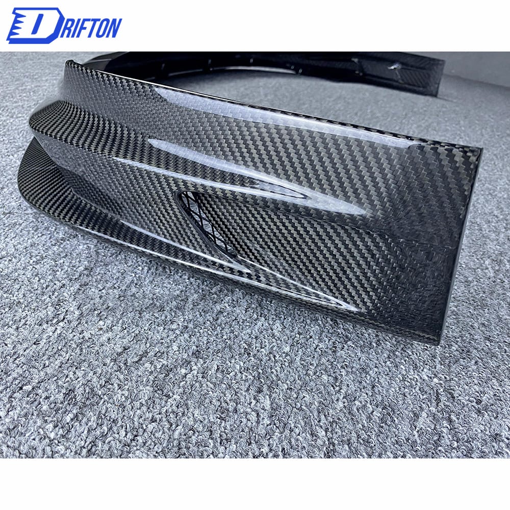 Z007 Style Dry Carbon Fiber Front Lip For Porsche 911 992 Carrera S 2019-2023