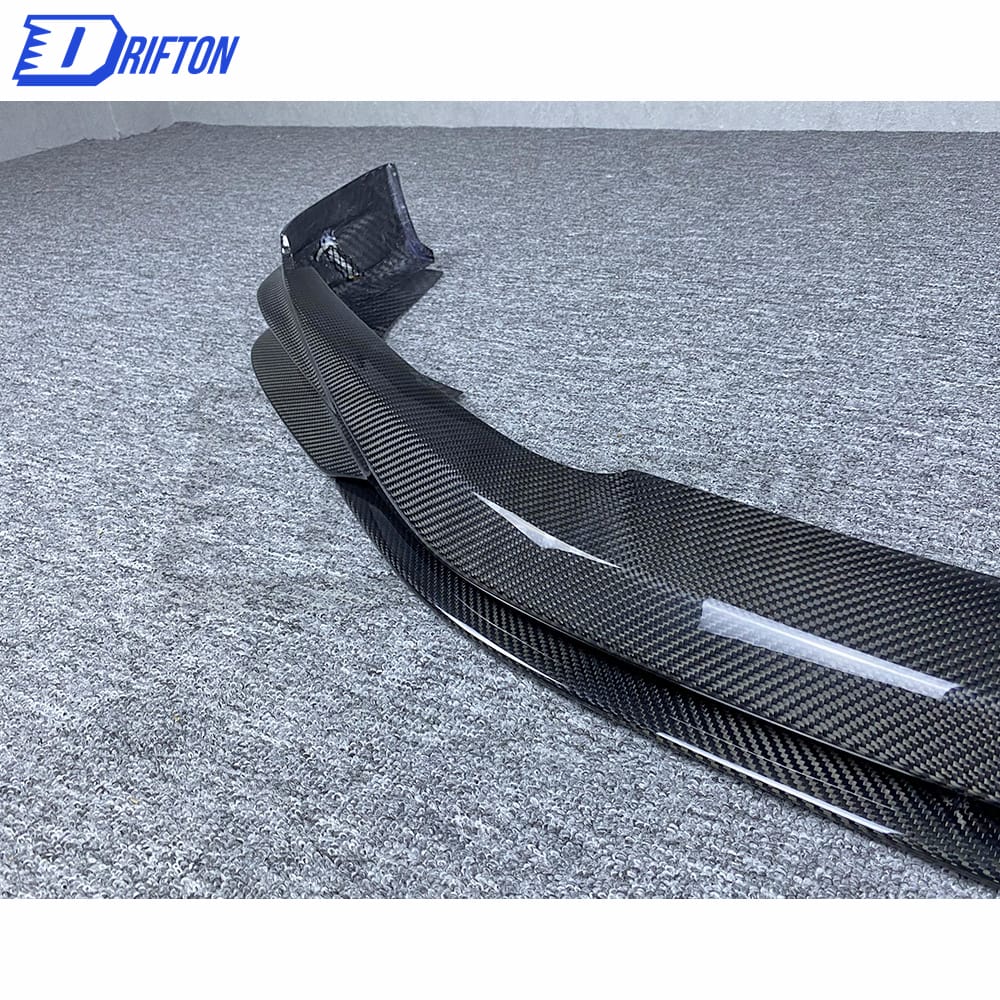 Z007 Style Dry Carbon Fiber Front Lip For Porsche 911 992 Carrera S 2019-2023