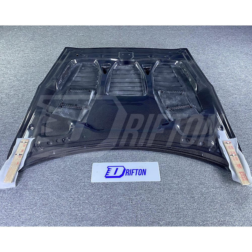 B Style Carbon Fiber Hood For Nissan R35 GTR 2008-2016