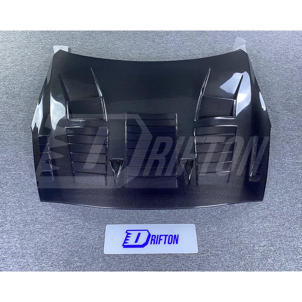 B Style Carbon Fiber Hood For Nissan R35 GTR 2008-2016