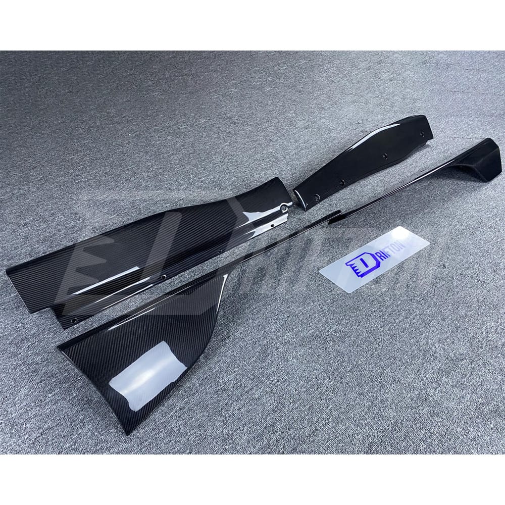 RYFT Style Dry Carbon Fiber Side Skirt For Mclaren 720S 2015-2017