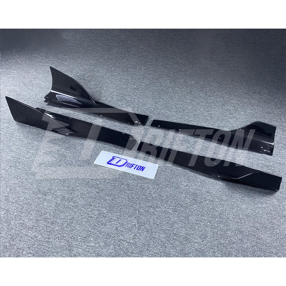 RYFT Style Dry Carbon Fiber Side Skirt For Mclaren 720S 2015-2017