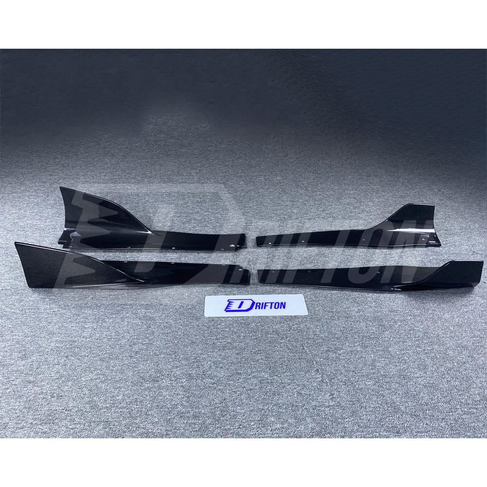 RYFT Style Dry Carbon Fiber Side Skirt For Mclaren 720S 2015-2017